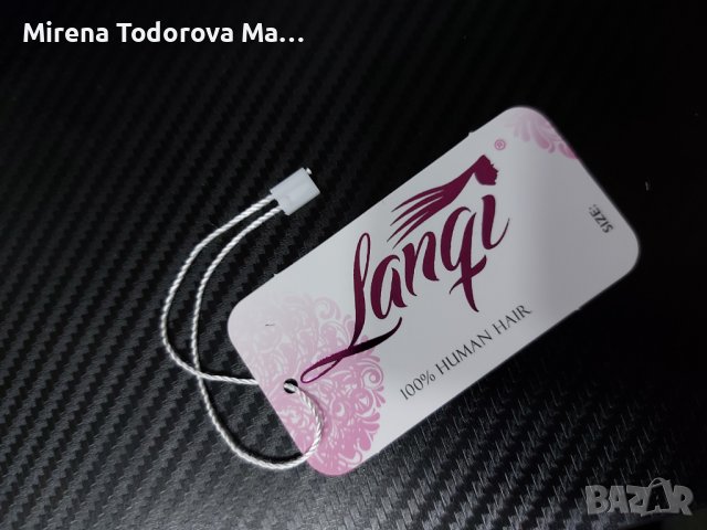 перука естествена коса, снимка 6 - Продукти за коса - 36623343