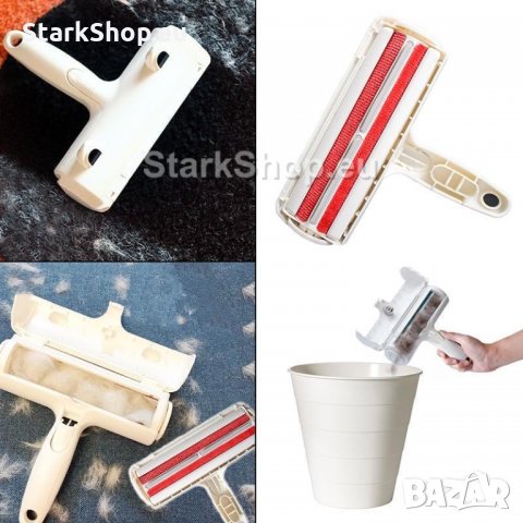 Самопочистваща се четка с контейнер Fur Roller, снимка 3 - Други стоки за животни - 30519373