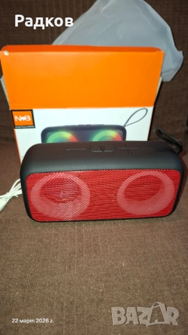Блутут колонка NB-051 с Радио, USB, TF, снимка 2 - Bluetooth тонколони - 53937153
