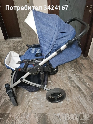 Бебешка количка Bebetto, снимка 4 - Детски колички - 53888550