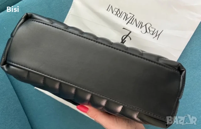 Saint Laurent  ,YSL дамска чанта,естествена агнешка кожа, снимка 4 - Чанти - 50491799