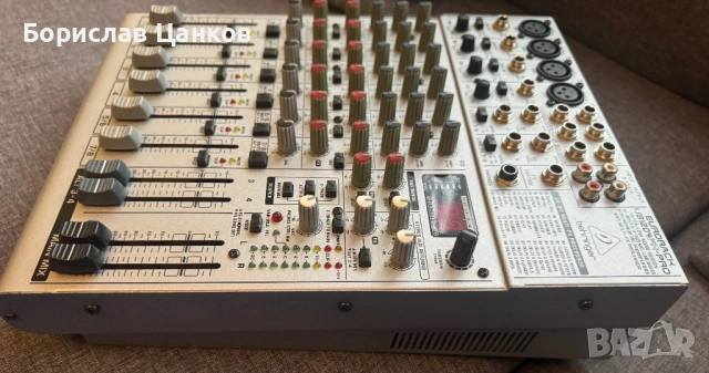 Смесителен пулт BEHRINGER EURORACK UB1204FX-PRO отлично състояние , снимка 2 - Ресийвъри, усилватели, смесителни пултове - 53022174