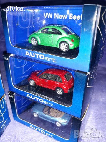 BMW PORSCHE CHEVROLET CHRYSLER VOLKSWAGEN  1.64 AUTOART  , снимка 12 - Колекции - 36920821