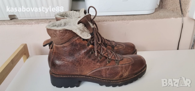 Ботуши Manas Design 41 н. Естесвена кожа , снимка 12 - Дамски ботуши - 52127246