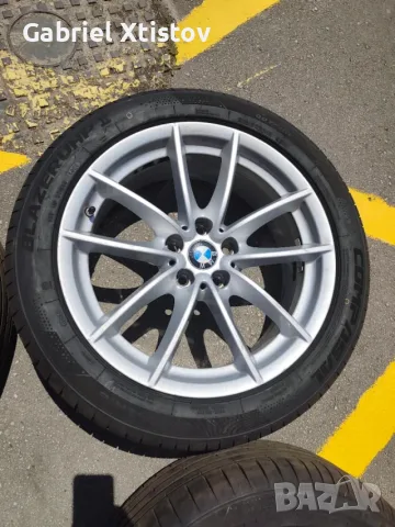 Джанти с нови гуми BMW 18" 5x120 , снимка 2 - Гуми и джанти - 55710128