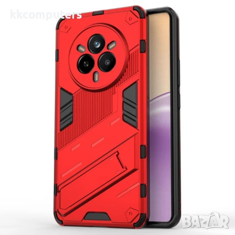 Realme 14 Pro 5G Punk Armor Удароустойчив Калъф и Протектор, снимка 3 - Калъфи, кейсове - 50745573