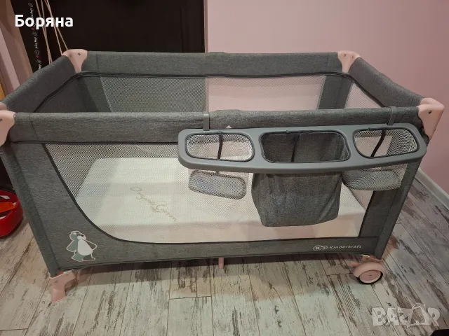 Бебешка кошара Kinderkraft, снимка 8 - Кошарки - 56534777