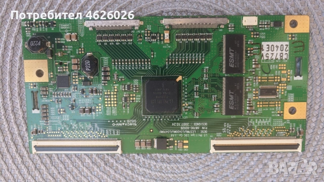 T-CON BOARD /ТИКОНИ/ -1.1SHARP /CPWBK,RUNTK/DUNTK/-5246TP// LC37WU/LC42WU/LC47WU-6870C-0202B/V400H1/, снимка 3 - Части и Платки - 53289359