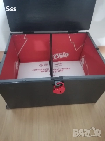 Метална каса със кожена седалка , снимка 8 - Други стоки за дома - 53300141