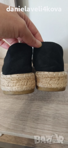 Еспадрили естествен велур, снимка 4 - Дамски ежедневни обувки - 52445374