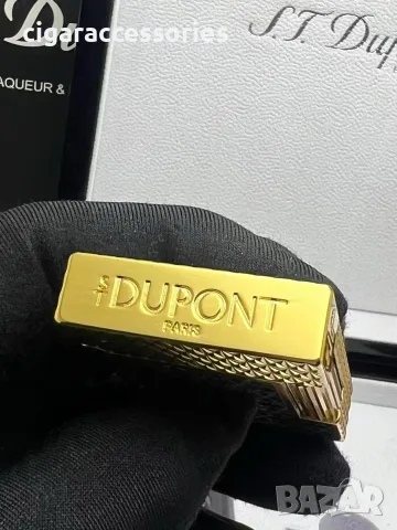 Запалка S.T. Dupont Ligne 2 Fuente – пълен комплект, като нова, снимка 5 - Запалки - 55930301