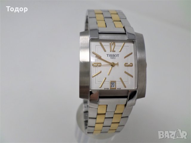 Кварцов часовник Тissot (Тисо) - оригинален, със сапфирено стъкло в Мъжки в  гр. Свищов - ID31915627 — Bazar.bg