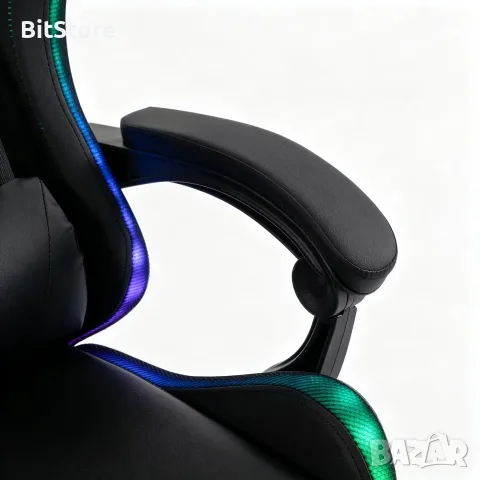 RGB геймърски стол, снимка 10 - Столове - 56483428