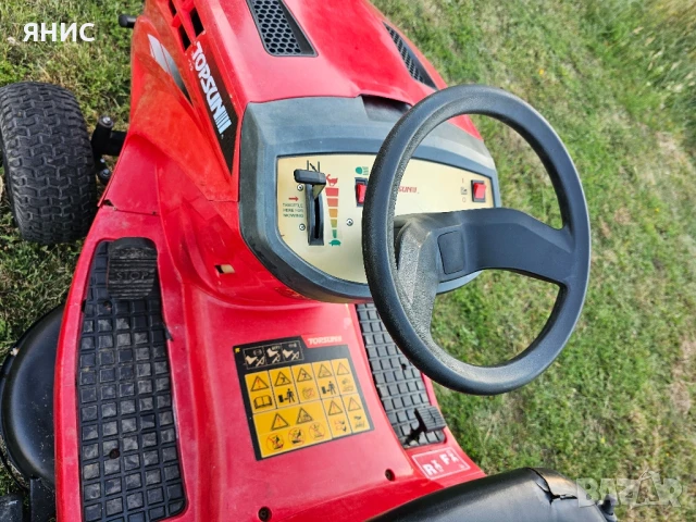 ТРАКТОРНА КОСАЧКА BRIGGS&STRATTON  17,5.КОНЯ. ПЕРФЕКТНА , снимка 11 - Градинска техника - 50899290