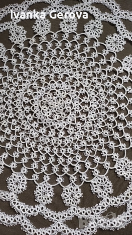 Луксозна малка покривчица за празнична украса, снимка 2 - Декорация за дома - 51887202