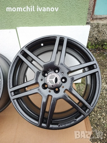 18" оригинални AMG джанти за Мерцедес Ц класа и Е класа, спорт пакет, снимка 5 - Гуми и джанти - 52479277