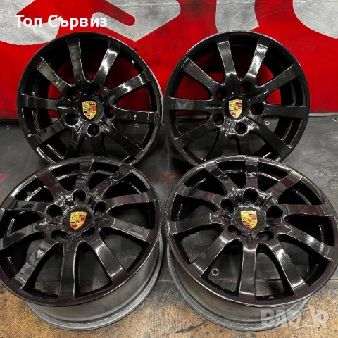 Алуминиеви джанти за Порше, 17 цола, 5х130, 4 броя, снимка 4 - Гуми и джанти - 51637550