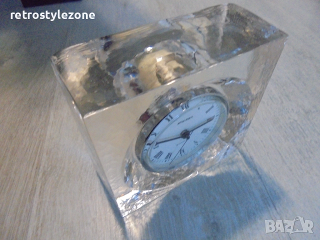 № 8423 Стар настолен часовник Staiger  , снимка 3 - Други ценни предмети - 52978308