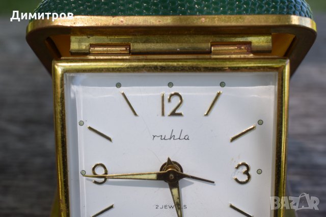 Туристически часовник Ruhla, снимка 5 - Антикварни и старинни предмети - 34864322