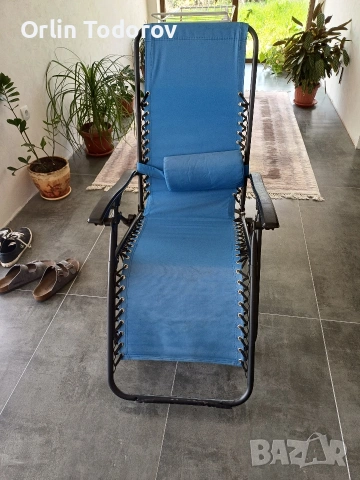 Продам сгъваем стол, шезлонг