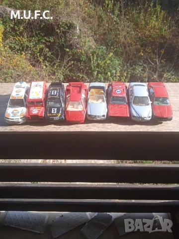Колички Bburago-1979 made in Italy 8бр.