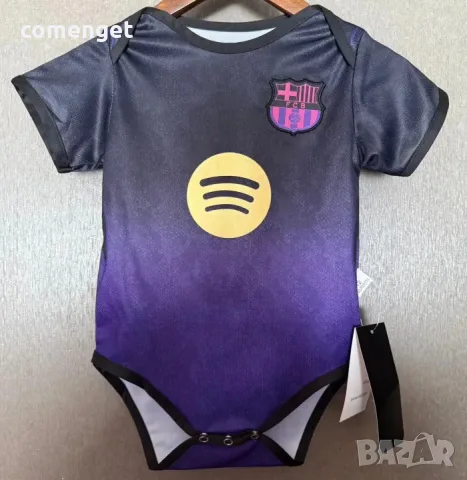 NEW 26/27! Бебешки бодита Liverpool, Arsenal, Man United, Chelsea, Real Madrid, Barcelona, снимка 2 - Бодита за бебе - 53760328