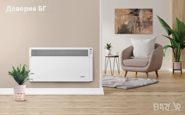 Електрически панелен конвектор TESY 700W 1200W 2000W (Slimline), снимка 3 - Отоплителни печки - 56024313