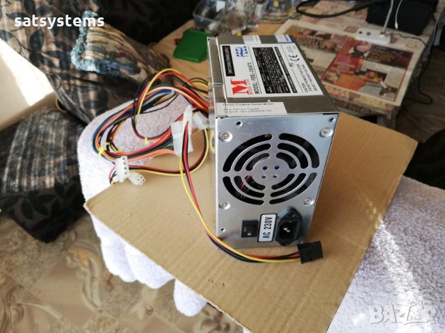 Компютърно захранване 350W MODECOM  Feel-350ATX 80mm вентилатор, снимка 6 - Захранвания и кутии - 29399574