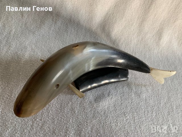 Стар сувенир от рог / кост, снимка 2 - Други ценни предмети - 38591559