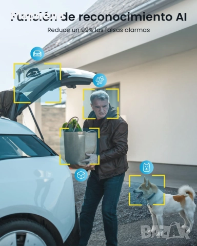 Външна камера ieGeek ZS-GX3S, 3MP, WiFi, снимка 3 - Камери - 51905365