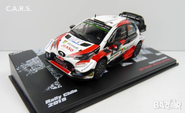 Метална количка Toyota Yaris WRC - Мащаб 1:43, снимка 3 - Колекции - 52321301