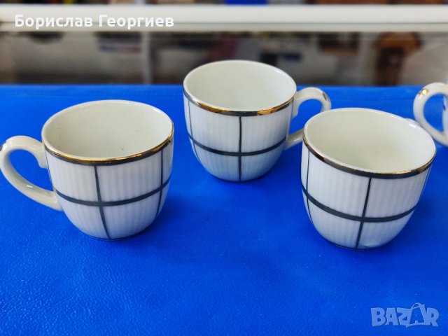 Малки порцеланови чашки за греяна ракия, снимка 4 - Чаши - 44163723