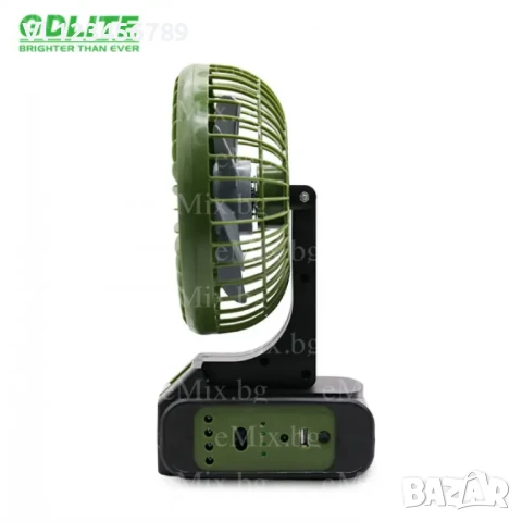 Соларна осветителна система GD-8081 с вентилатор, 3 крушки, снимка 3 - Къмпинг осветление - 50729021