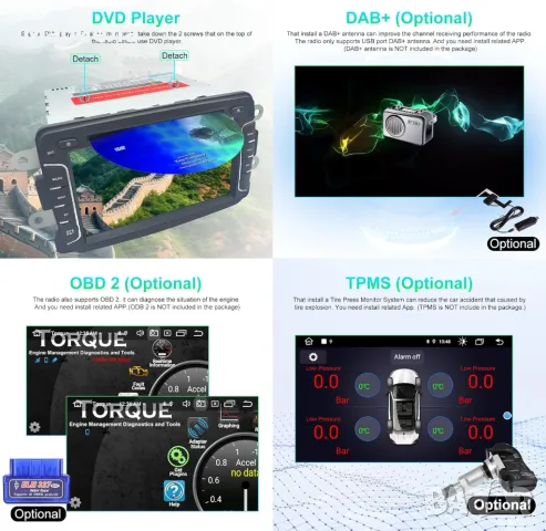 OVRICH с Android за Dacia Duster Renault Logan Sandero Радио Стерео Мултимедия с безжична Carplay , снимка 8 - Радиокасетофони, транзистори - 49593733