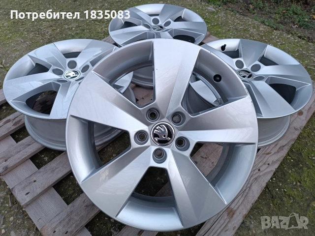 Лети джанти 16ки 5х100 Skoda