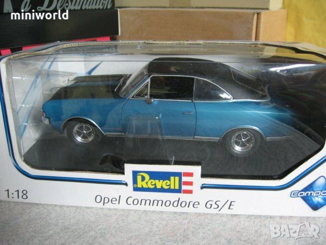 Opel Commodore A Coupe GS/E - мащаб 1:18 на Revell модела е нов в кутия, снимка 1 - Колекции - 29359456