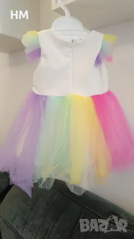 Детски рокли с еднорог , снимка 2 - Детски рокли и поли - 49807528