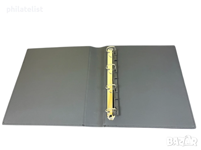 Папка с касета LUX , еко-кожа – GRANDE стандарт А4 , син цвят, снимка 17 - Нумизматика и бонистика - 51991199