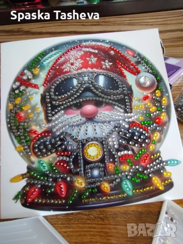 Диамантени коледни картички , снимка 18 - Други - 52764319