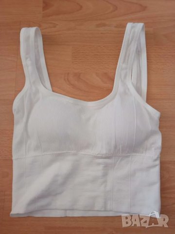 Ново спортно еластично фитнес бюстие размер S, снимка 1