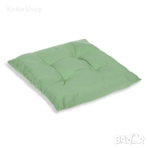 Зелена възглавница  за стол-38х38х5 см./декоративна възглавница