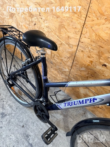 28цола Triumph алуминиев дамски градски велосипед колело[21ck-Shimano], снимка 5 - Велосипеди - 52997216