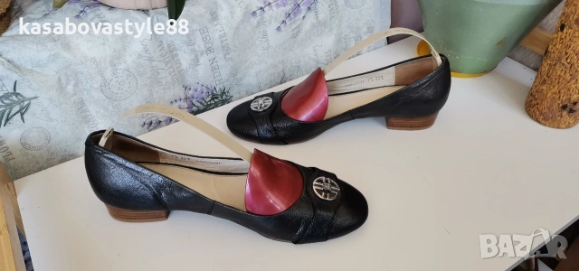 Балерини Jette Естествена кожа 40н., снимка 5 - Дамски ежедневни обувки - 53172857