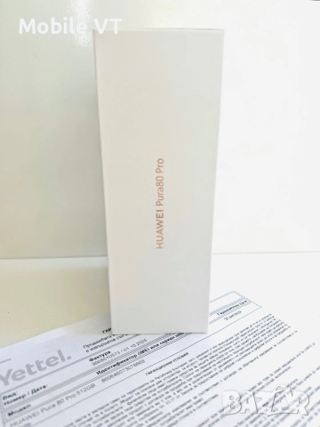 НОВ! Huawei Pura 80 Pro 512GB 12GB Ram White 36м.ГАРАНЦИЯ!, снимка 3 - Huawei - 52854494