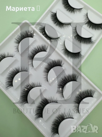 3D мигли естествен косъм • FOX01 •