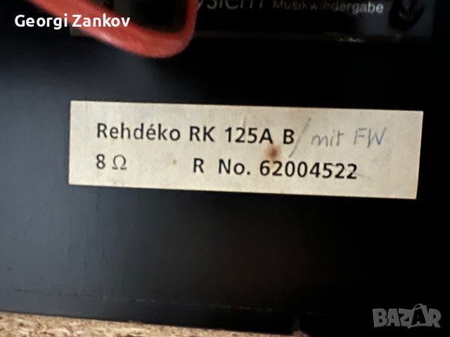 Rehdeko RK125A, снимка 11 - Тонколони - 39185890