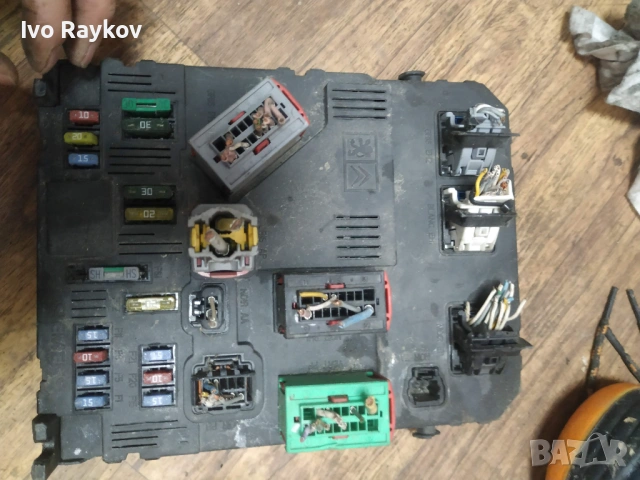 Citroe Peugeot BSI e02-00 9653667650, E02-00 MG S118085220E , снимка 5 - Части - 53221196