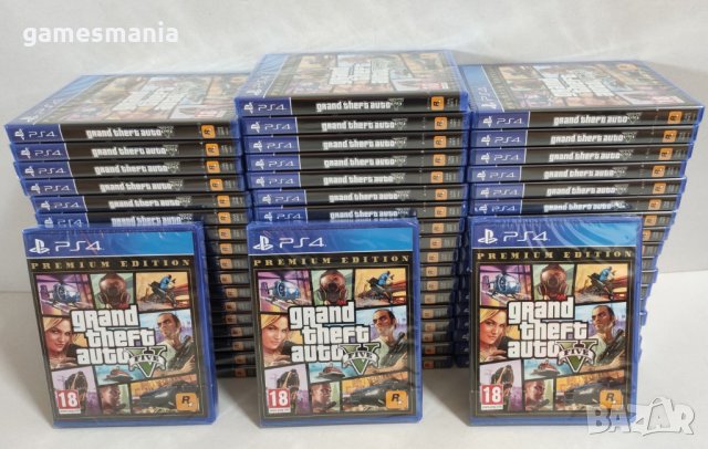 ps4/Xbox ONE] ! НОВИ GTA V Premium edition/Playstation 4 в Игри за  PlayStation в гр. Пловдив - ID19773405 — Bazar.bg