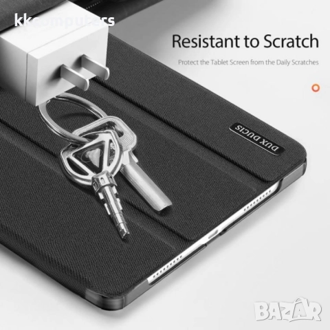 DUX DUCIS Кожен калъф за Honor Pad X9a / X9 Pro със Стенд, Слот за стилус, вкл. Протектор- Черен, Тъ, снимка 5 - Калъфи, кейсове - 52331370