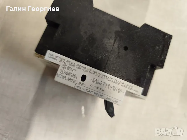Термична защита Siemens 18-25A, снимка 4 - Резервни части за машини - 56512353